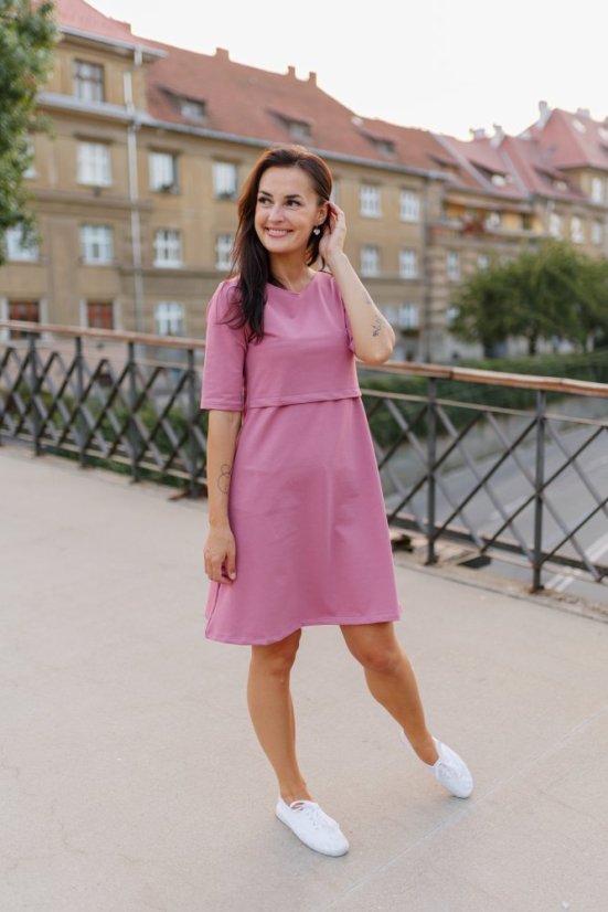 Ačkové šaty MAMA a DCÉRA – rôzne farby - Veľkosť: XS