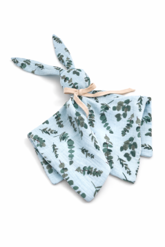 Mušelínový mojkáčik - zajko - mint leaves