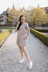 Mušelínový krátky set - rôzne farby