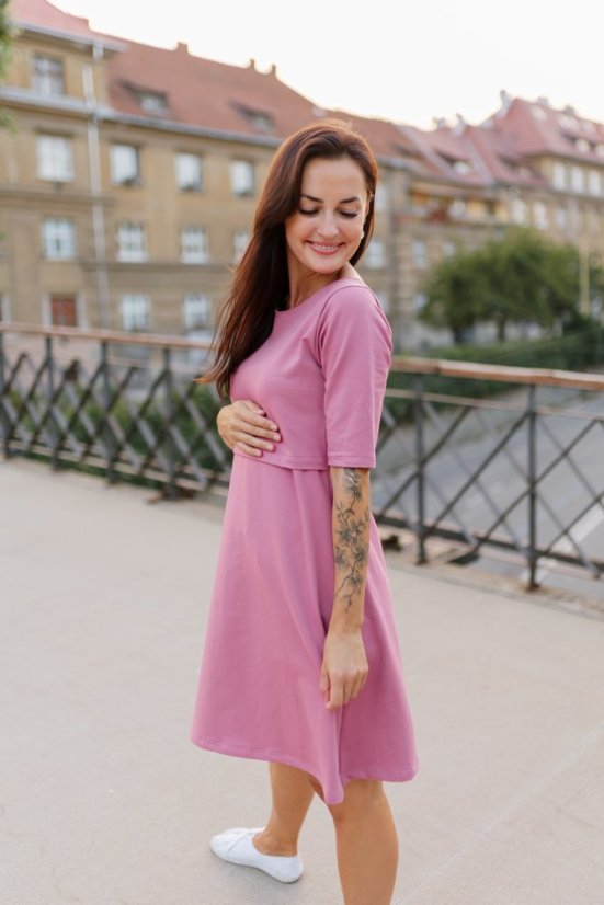 Ačkové šaty MAMA a DCÉRA – rôzne farby - Veľkosť: XS