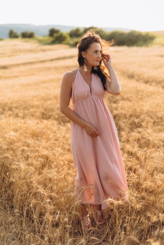 Mušelínové šaty Aria - rôzne farby a vzory