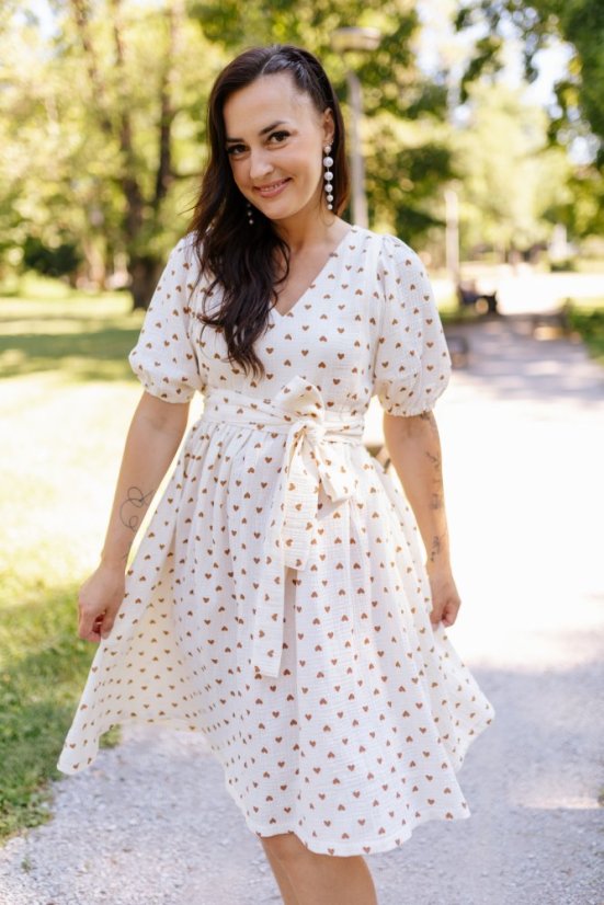 Šaty "Boho Breeze" - srdiečka