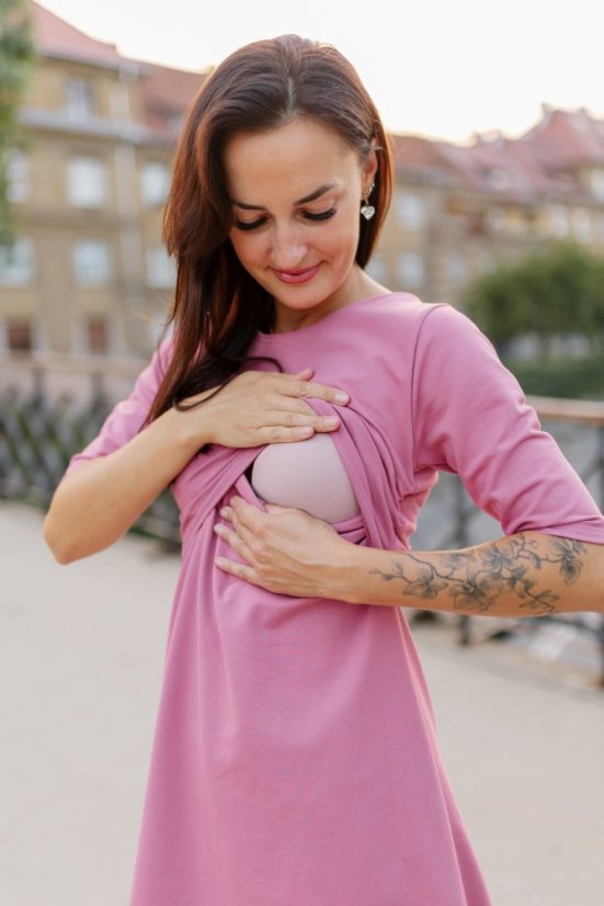 Ačkové šaty MAMA a DCÉRA – rôzne farby - Veľkosť: XS