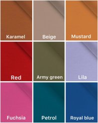 Oversize ačkové šaty – rôzne farby