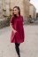 Šaty "Luna" Basic - MAMA a DCÉRA – Bordové