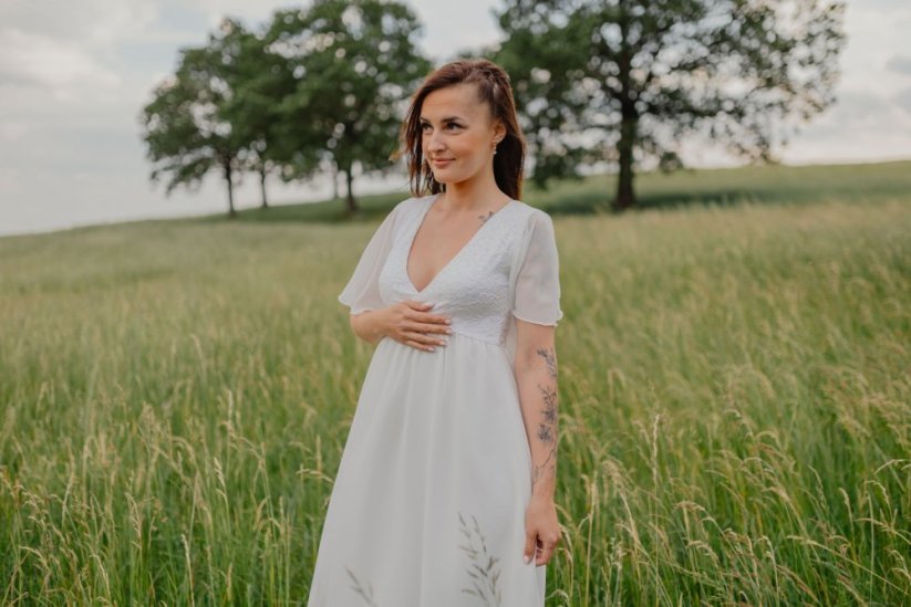 Svadobné šaty – Megan - Veľkosť S