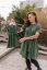 Šaty "Luna" Basic - MAMA a DCÉRA – Army green