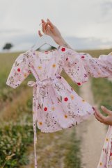 Detské zavinovacie šaty - rôzne farby a vzory