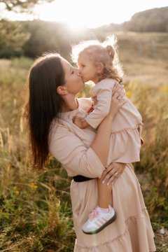 MAMA A MINI - Farby - Ružová