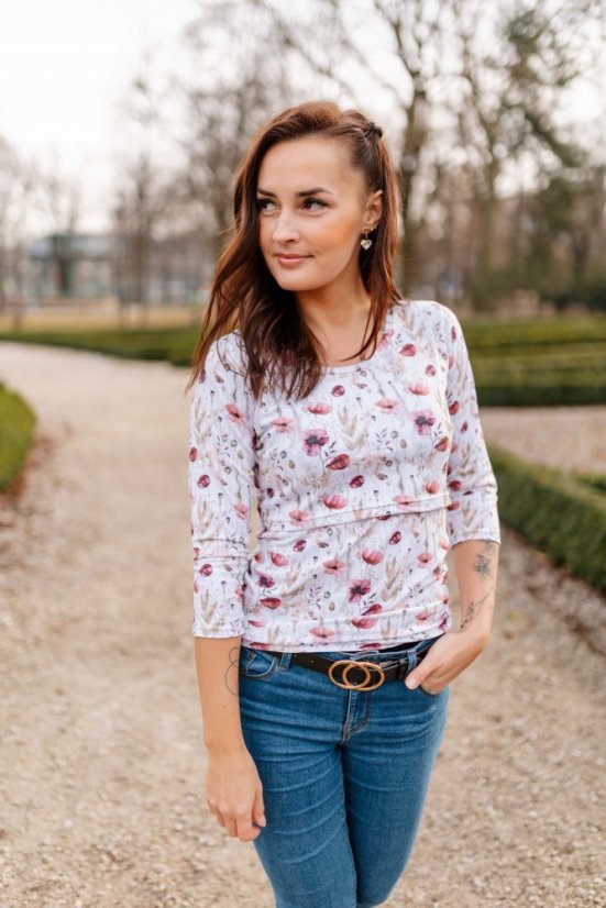 MATCHY úpletové tričko - rôzne vzory